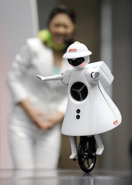 Unicycle Robot from Murata Electronics