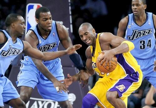 Kobe Bryant, Jazz defenders