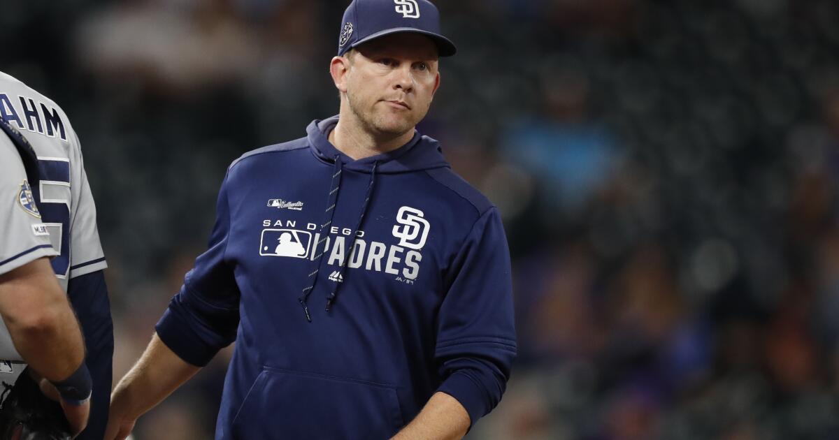 San Diego Padres fire Andy Green as manager - Los Angeles Times