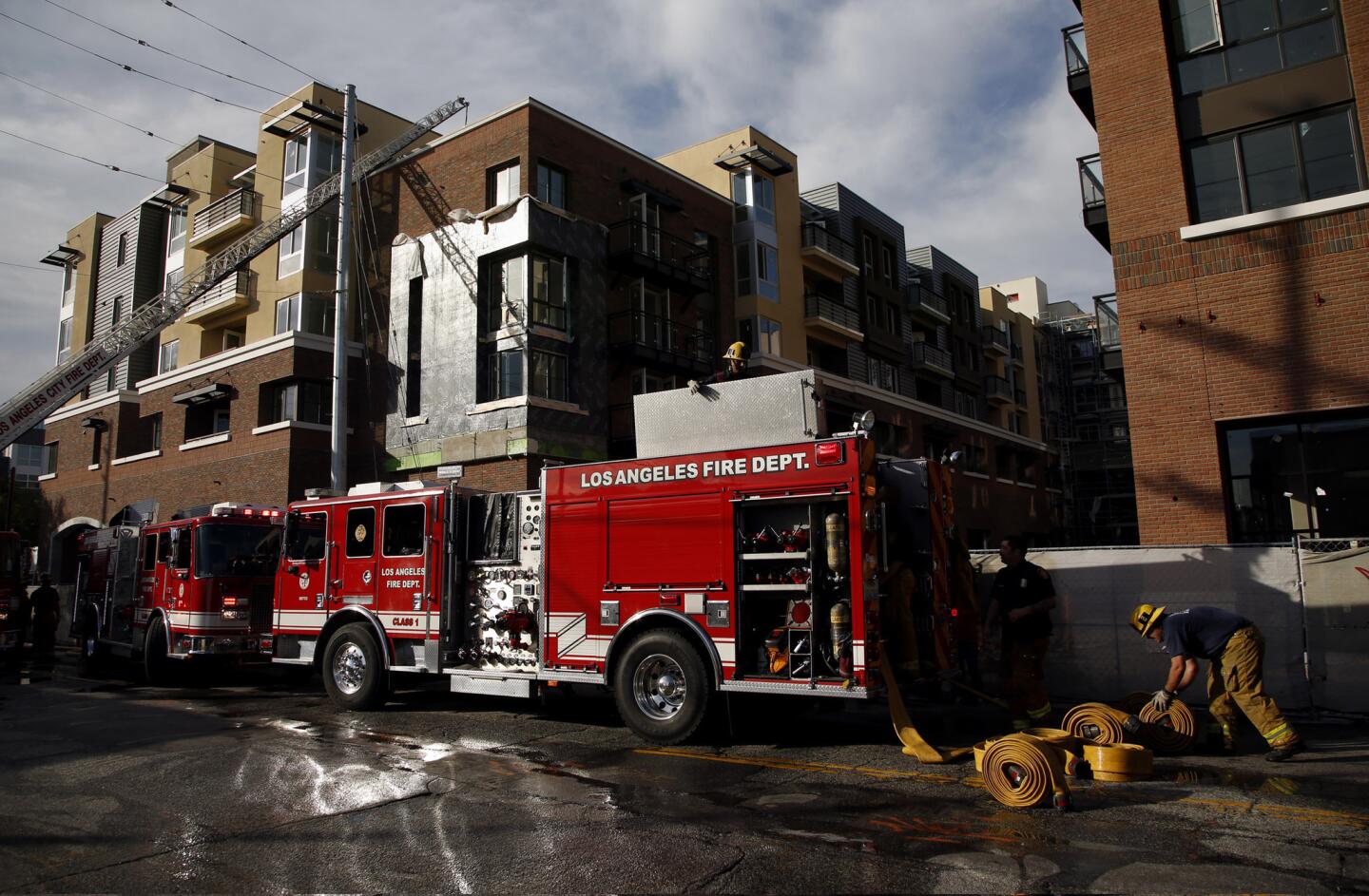 Explosion rocks downtown L.A. Arts District