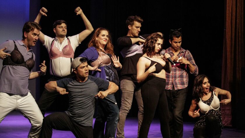 Crazy Ex Girlfriend Goes From Small Screen To Small Stage In Covina Los Angeles Times