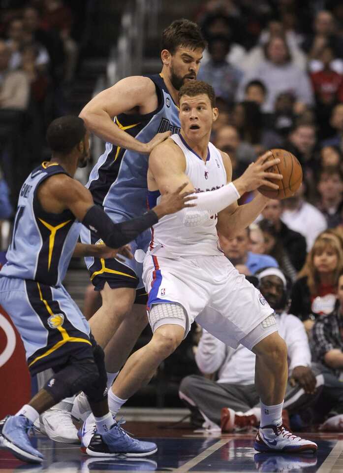 Mike Conley, Marc Gasol, Blake Griffin