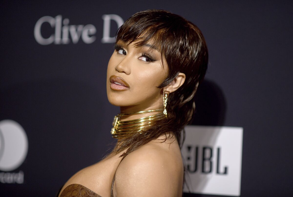 Seller says bidder for Cardi B's mic may not be legit Los Angeles Times