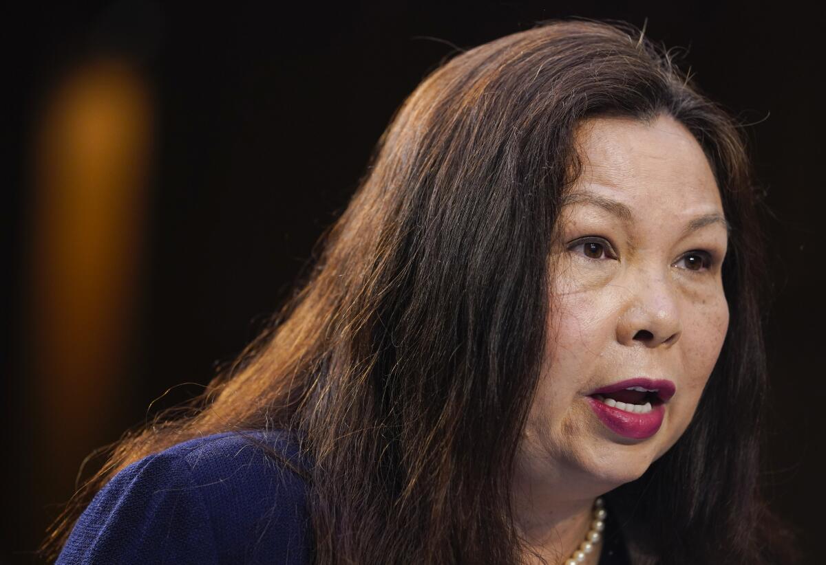 Tammy Duckworth speaks