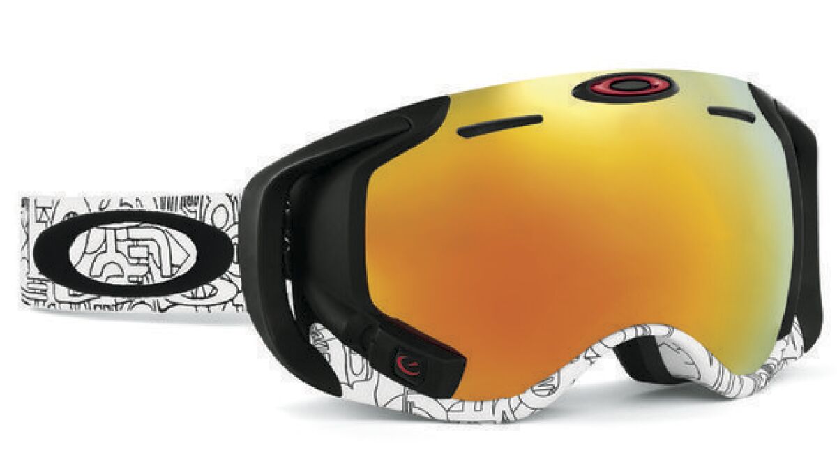 Oakley's Airwave goggles: Fighter pilot gear for the slopes? - Los Angeles  Times