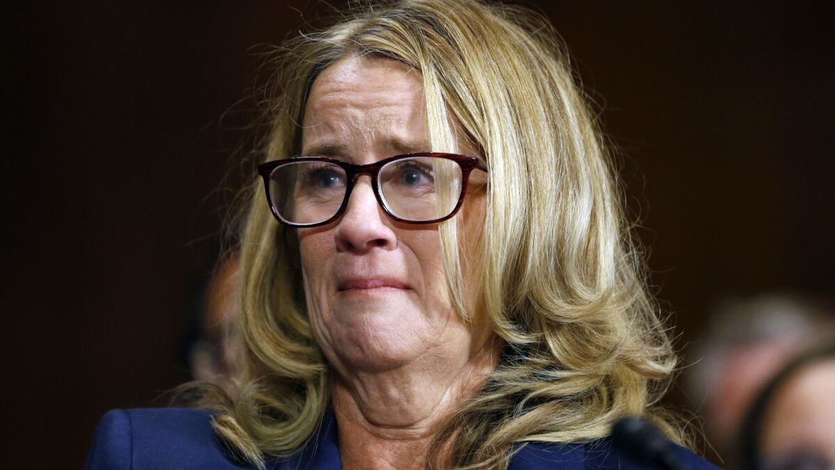 Dr. Christine Blasey Ford’s testimony was termed “compelling” by pundits, to critic’s dismay.