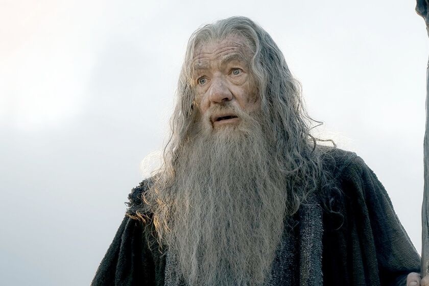 Ian McKellen is Gandalf in "The Hobbit: The Battle of the Five Armies."