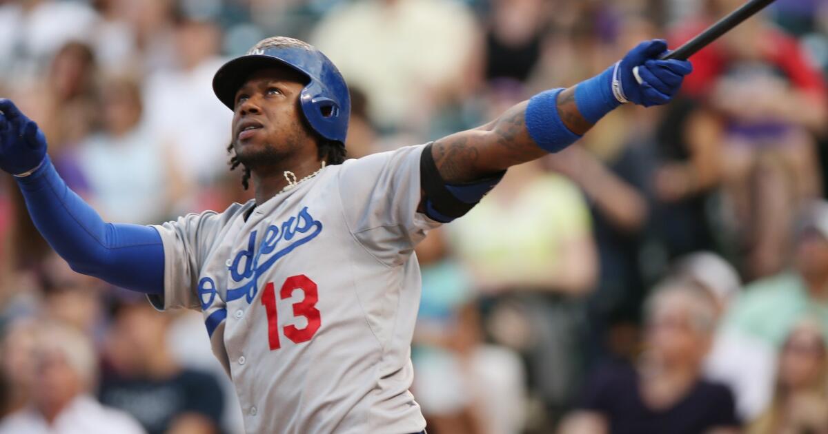 Are the Dodgers really planning to play Hanley Ramirez at short? - Los  Angeles Times