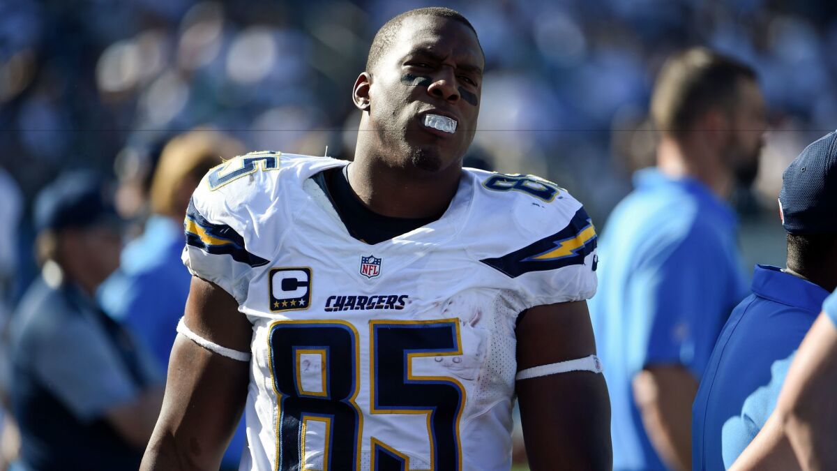 San Diego Chargers tight end Antonio Gates not being selected to the All-Decade Team is a joke in the opinion of at least one columnist.