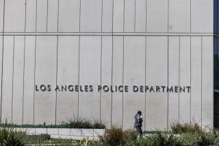 Los Angeles, CA - September 26: LAPD Headquarters in downtown Los Angeles on Tuesday, Sept. 26, 2023 in Los Angeles, CA. (Brian van der Brug / Los Angeles Times)