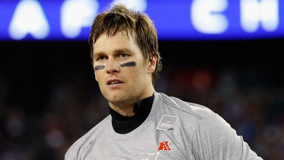 Tom Brady will lead the New England Patriots on their quest for a sixth Super Bowl victory on Sunday.