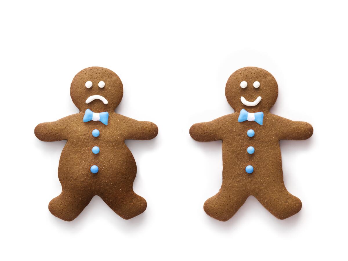 Fat and thin gingerbread men — are you sure you know which one represents good health?