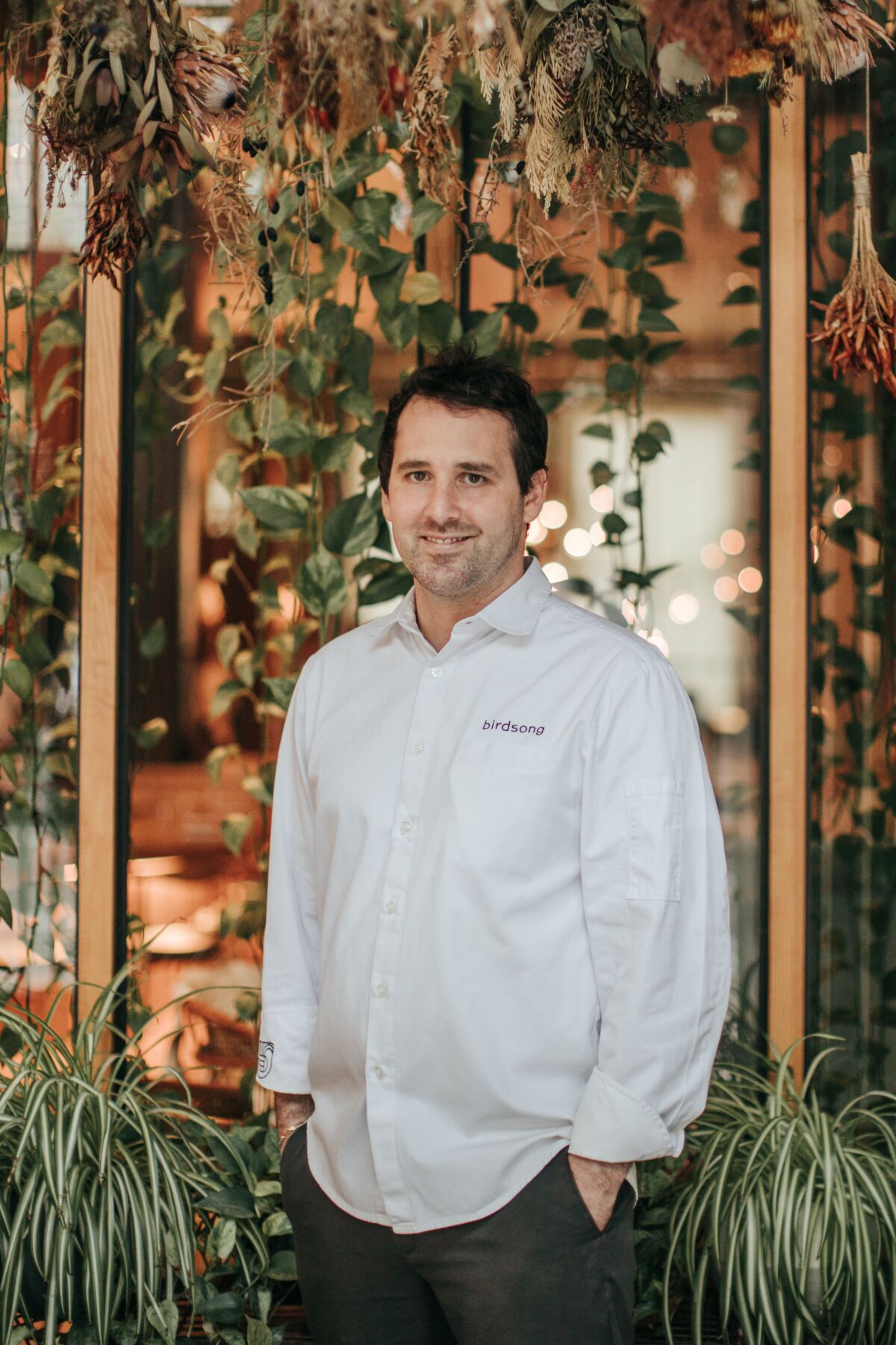 Chris Bleidorn, chef-owner at Michelin two star Birdsong in San Francisco.