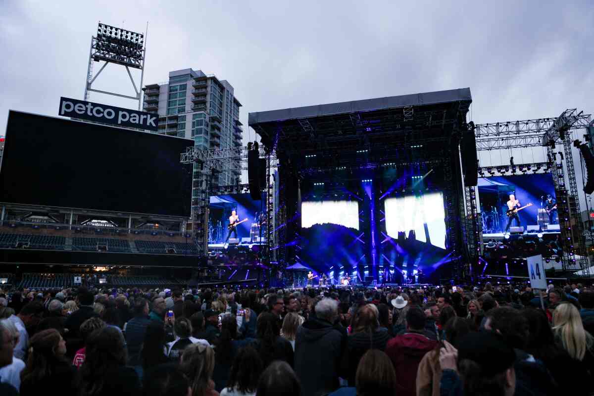 Sting performs in concert at Petco Park on Saturday, April 13, 2024 in San Diego, CA. 