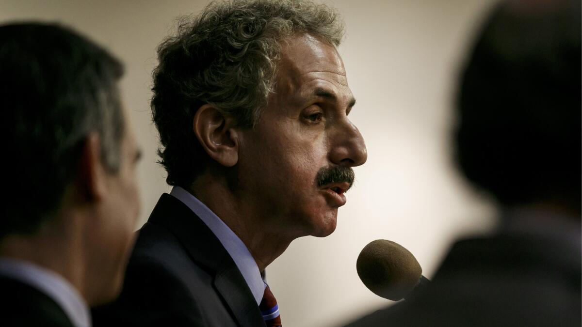 Los Angeles City Atty. Mike Feuer won an injunction barring the Trump administration from withholding anti-gang funds.