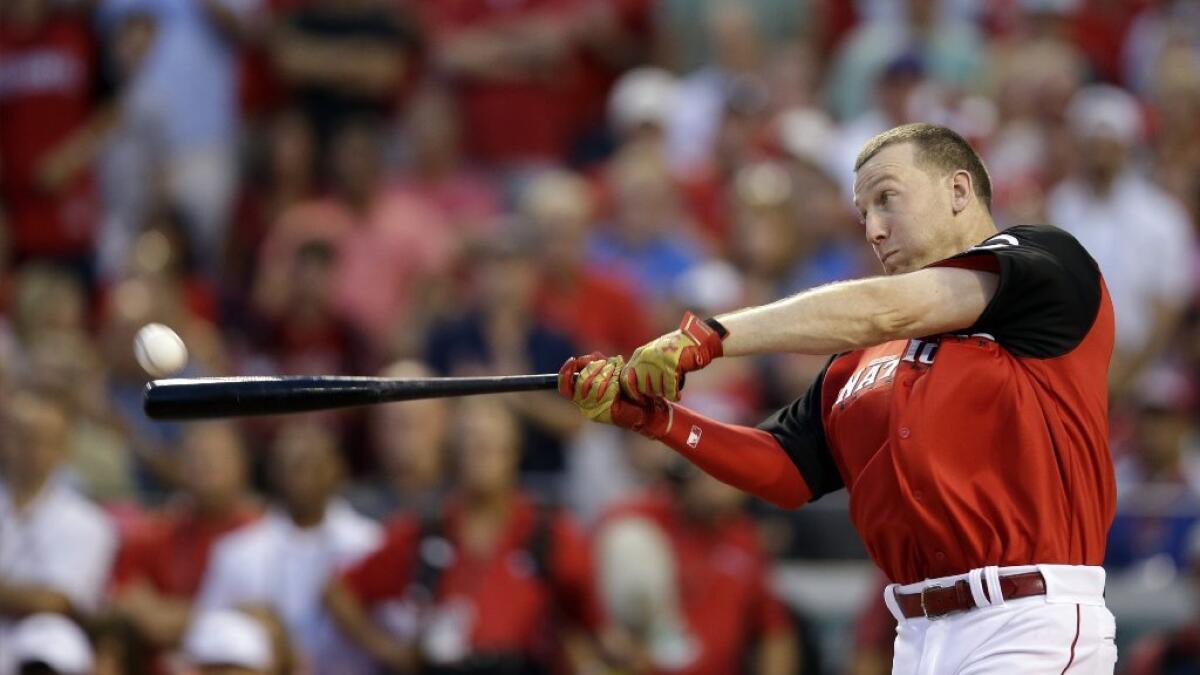 Hometown hero Todd Frazier wins Home Run Derby his way