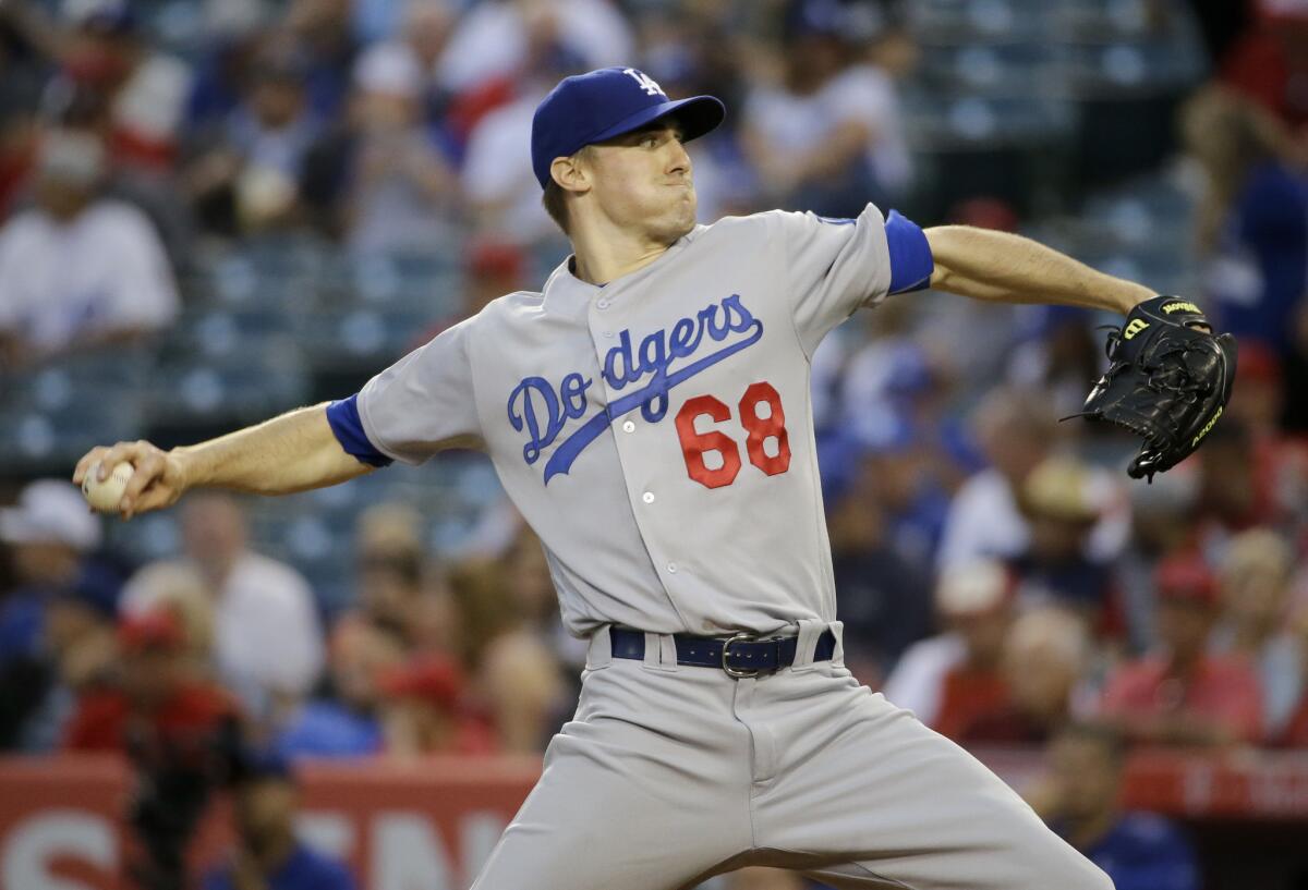Ross Stripling, who had elbow ligament-replacement surgery in 2014, has an innings limit this season of between 125 and 130.