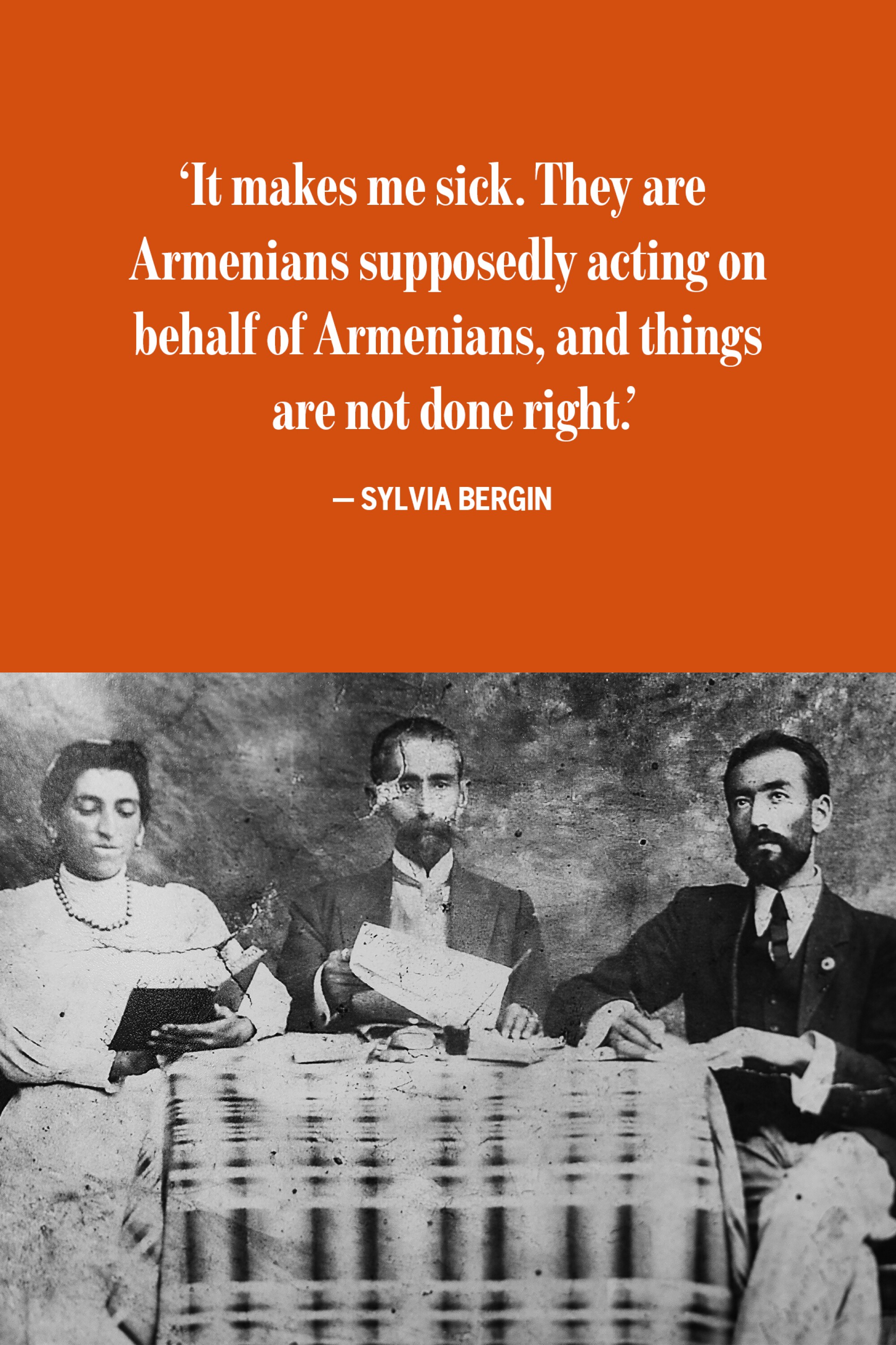 Photo of three people sitting around a table.