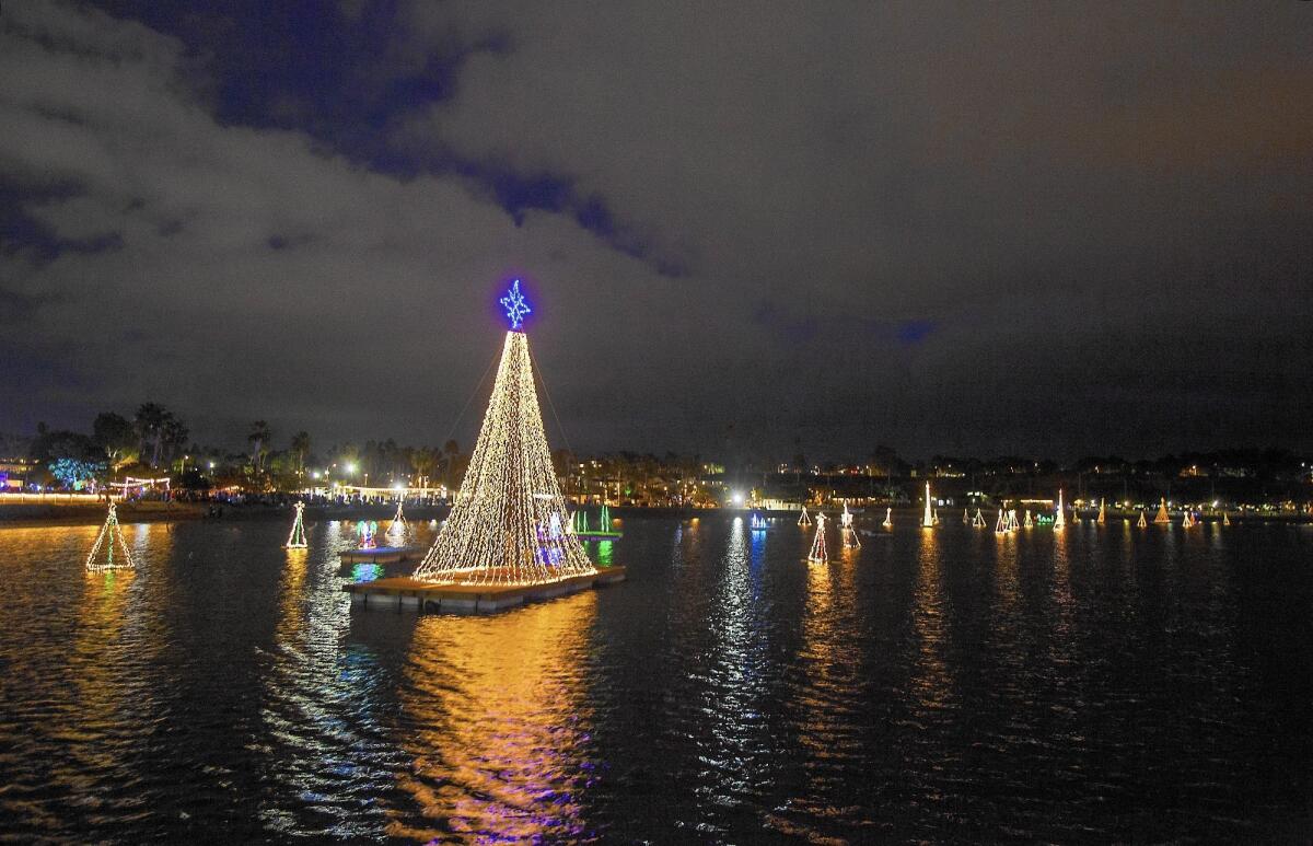 The annual Lighting of the Bay at the Newport Dunes Waterfront Resort is scheduled for Nov. 27 through 29.