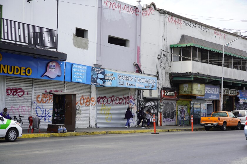 Several business stayed closed in Zona Centro on Saturday.
