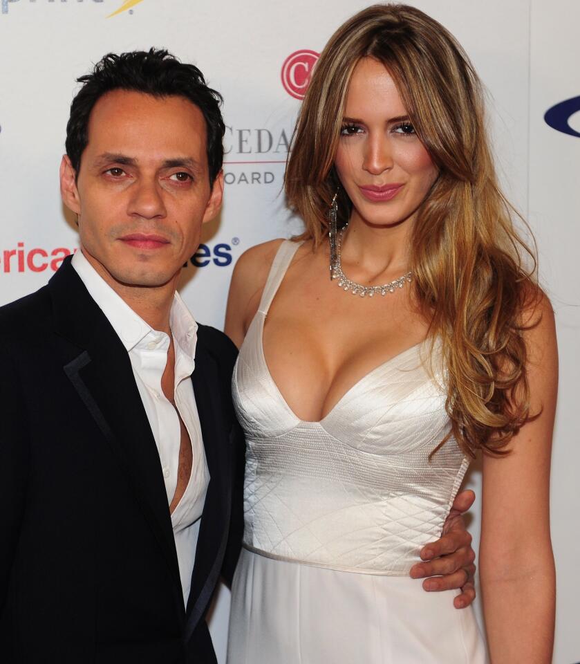 Marc Anthony and model Shannon de Lima