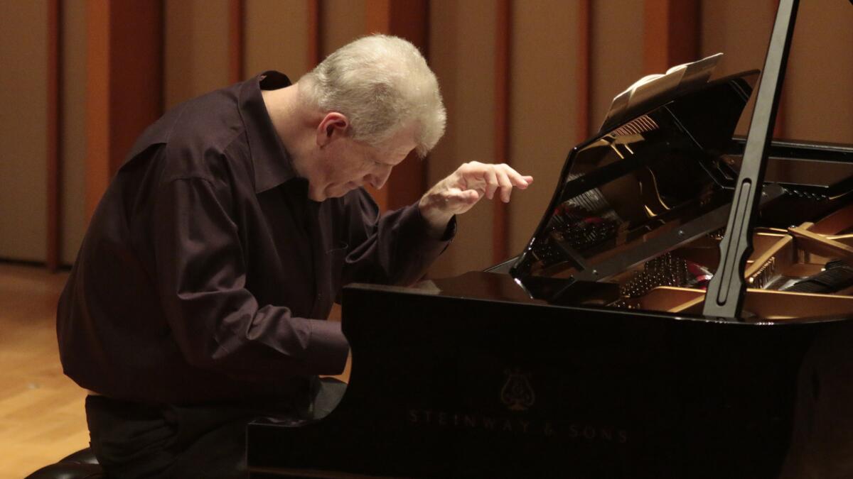 Mark Robson's created vivid stories at the keyboard in Zipper Concert Hall.