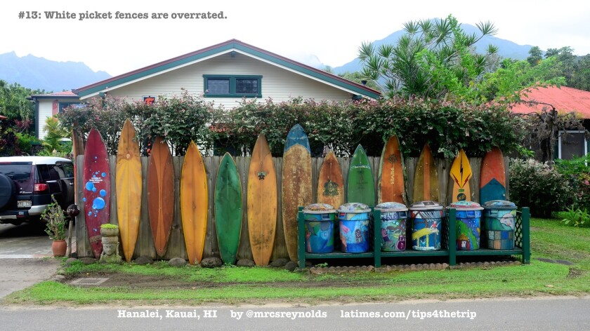 Dude! Gnarliest picket fence ever! - Los Angeles Times