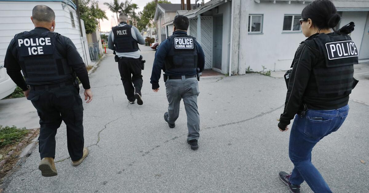 Agents, some wearing unmarked cars and streetwear, are arresting Los Angeles immigrants. who are they? Agents, some wearing unmarked cars and streetwear, are arresting Los Angeles immigrants. who are they?