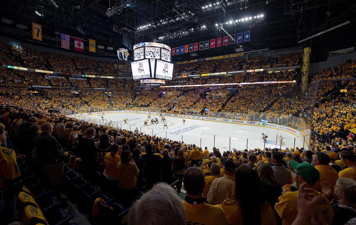 NHL Playoffs: Predators take over football-loving Nashville