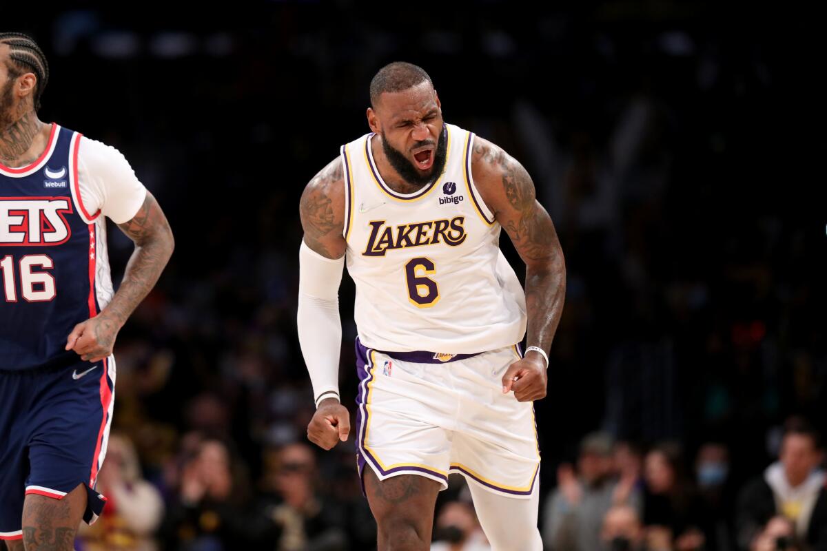 LeBron James can't stop Lakers' ongoing struggles by himself - Los Angeles Times