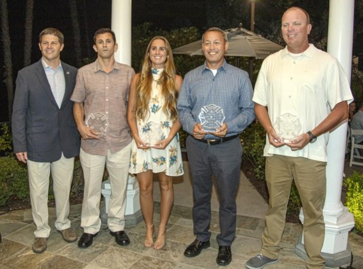 Newport Beach Fire Department honors year's top employees for 'platinum ...