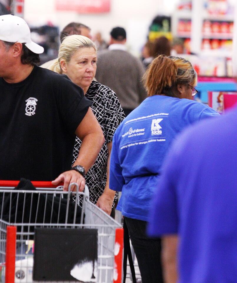 Photo Gallery: Thanksgiving Day Kmart shoppers