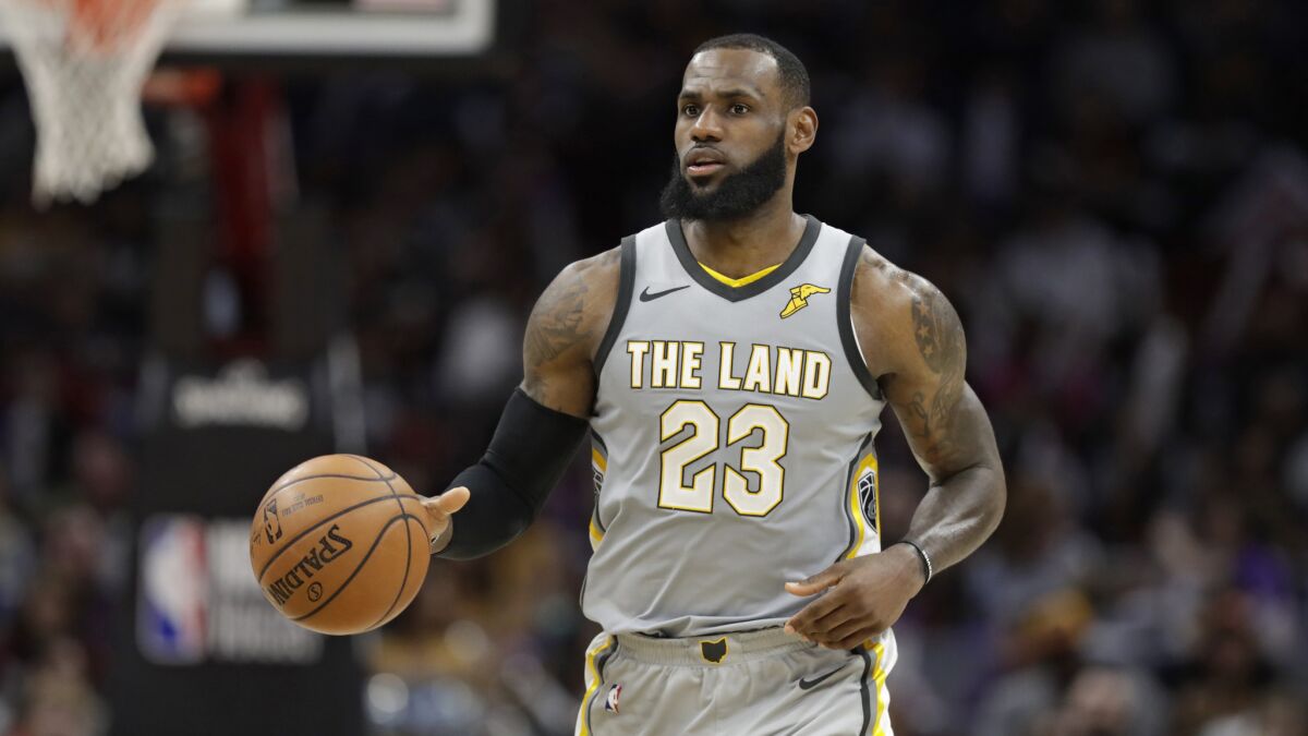 LeBron James doesn't sound happy about the idea of his two sons eventually playing in the NCAA, which he thinks is "corrupt."