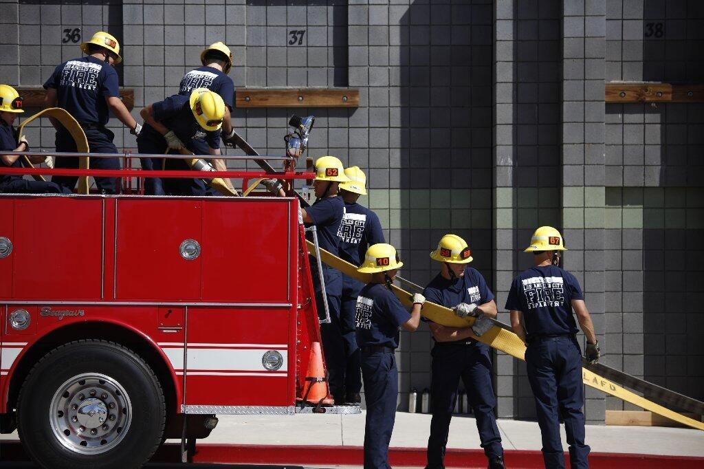 LAFD training