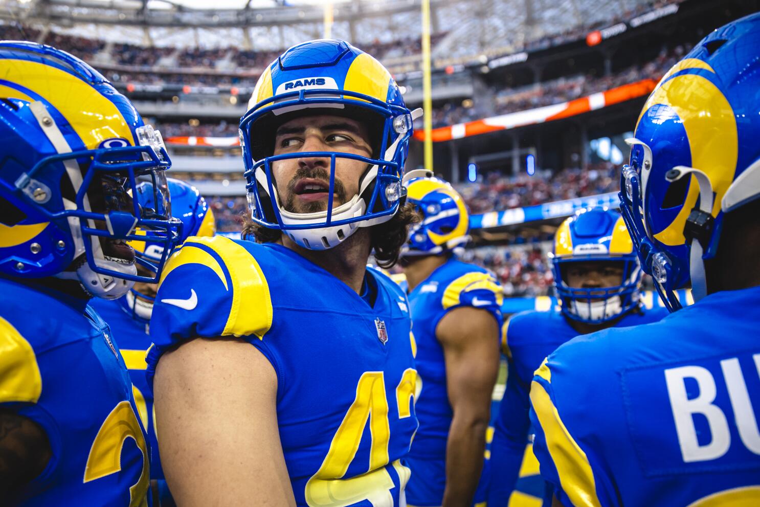 Rams' Matt Orzech is first Azusa Pacific player in a Super Bowl - Los  Angeles Times