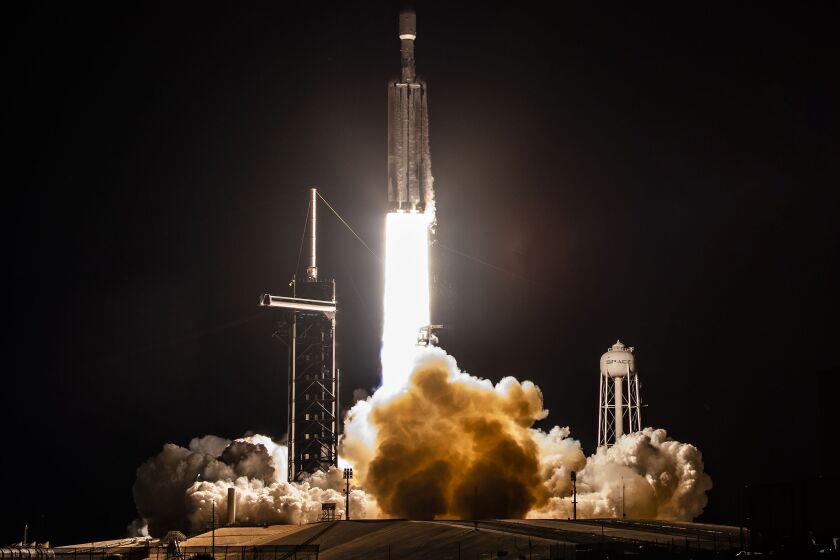 ViaSat-3 Americas blasts off from Kennedy Space Center on Sunday
