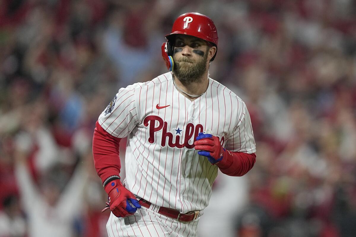 Bryce Harper placed on injured list