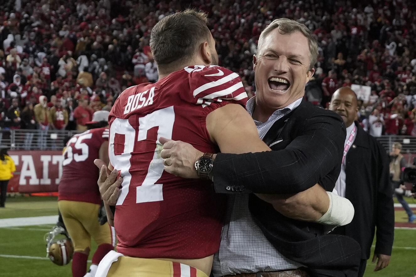 Column: San Diego native, Torrey Pines grad John Lynch seeks another Philly  Special, this time with 49ers - The San Diego Union-Tribune