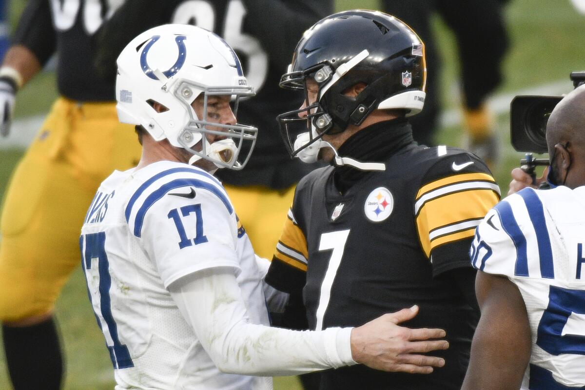 Column: Big Ben outplays Philip Rivers, leading Steelers to North