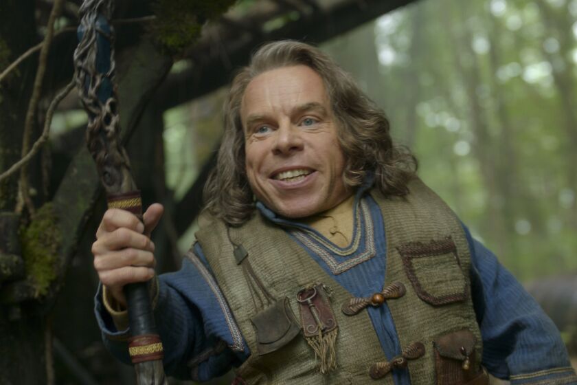 Warwick Davis in Lucasfilm's WILLOW exclusively on Disney+. ©2022 Lucasfilm Ltd. & TM. All Rights Reserved.