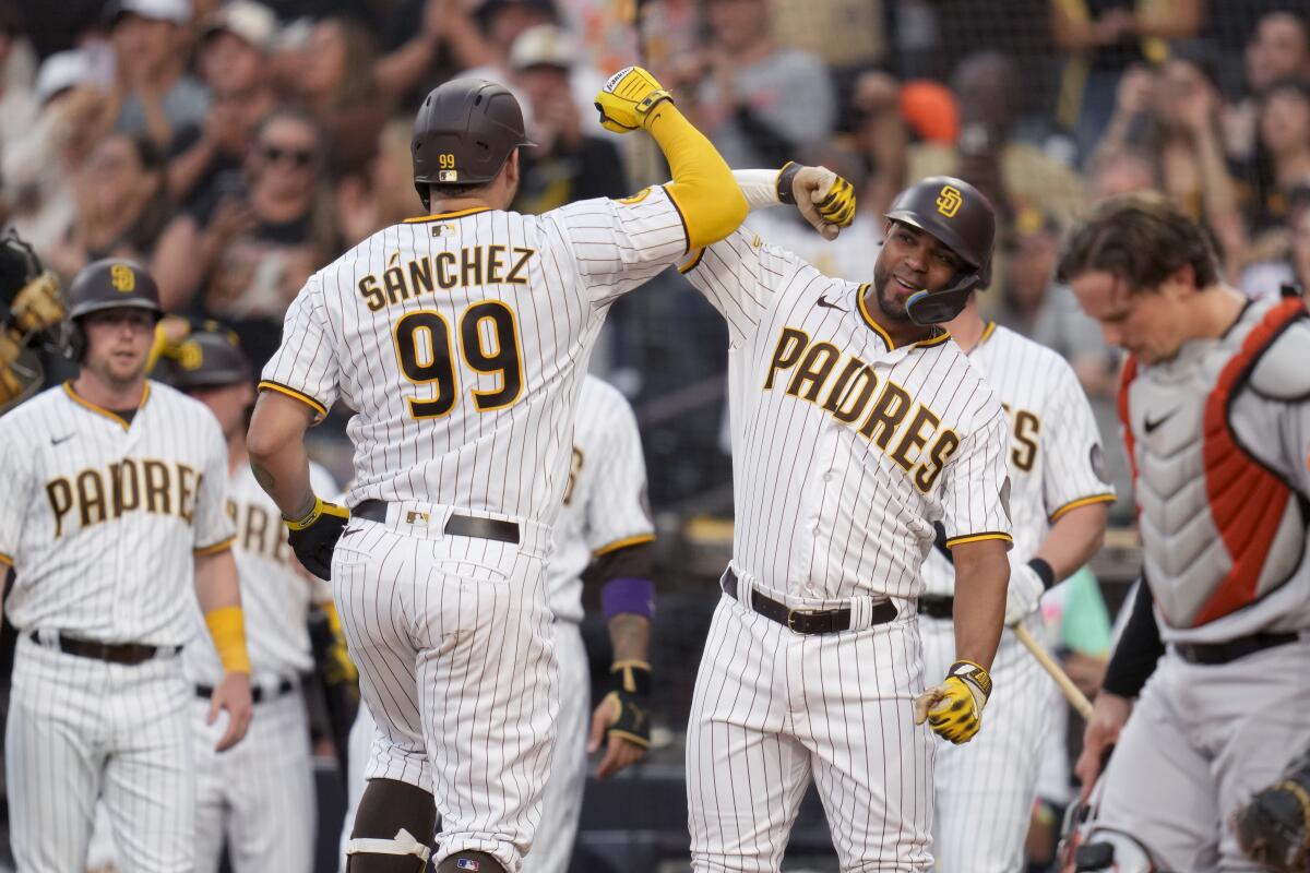 Sanchez hits a grand slam off struggling Flaherty as the Padres beat the  Orioles 10-3 - WTOP News