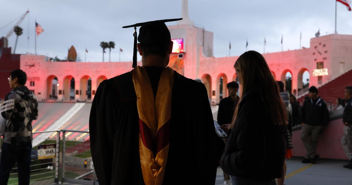 Amid turmoil of protests, USC launches alternative celebration for graduates