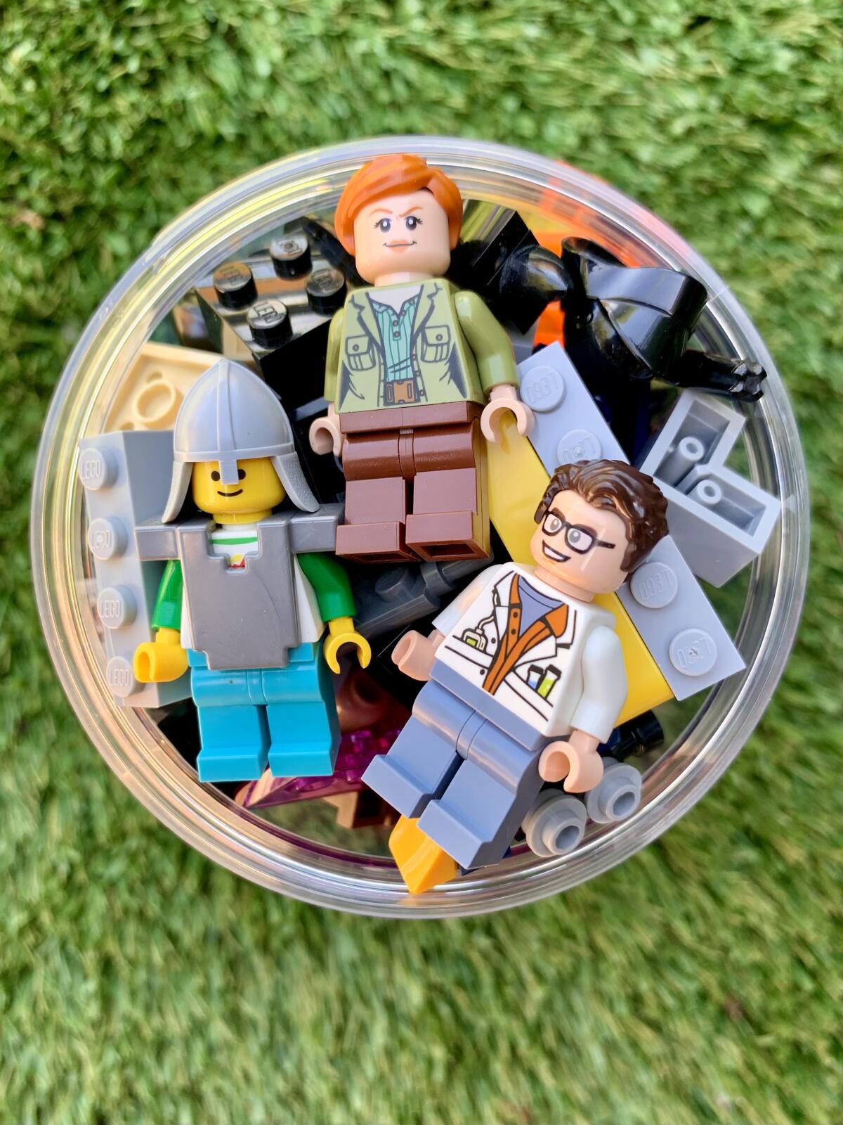 Some of Alexander Fullerton's Lego donations.