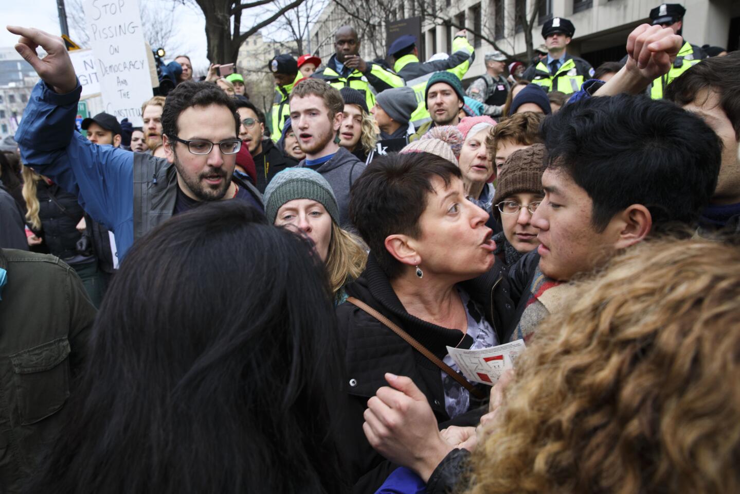 Trump inauguration protest