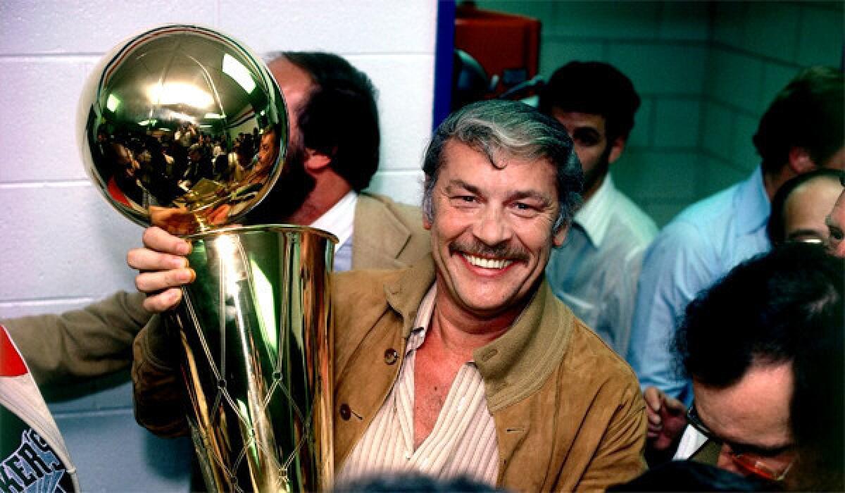 Jeanie Buss, the daughter of the late Jerry Buss, pictured, says he might have been able to get Dwight Howard to remain a Laker.