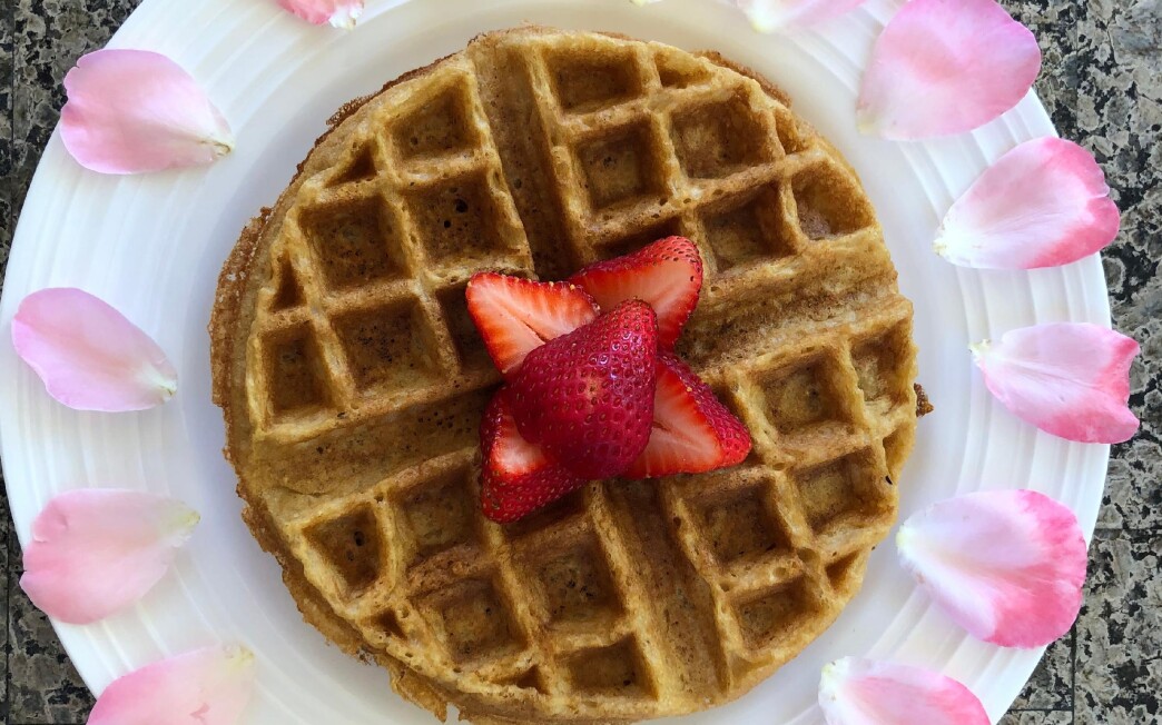 "Lisa's Waffles" from Josh Cohen's “Comfort Food For An Uncomfortable Stomach, By a Kid for Kids”