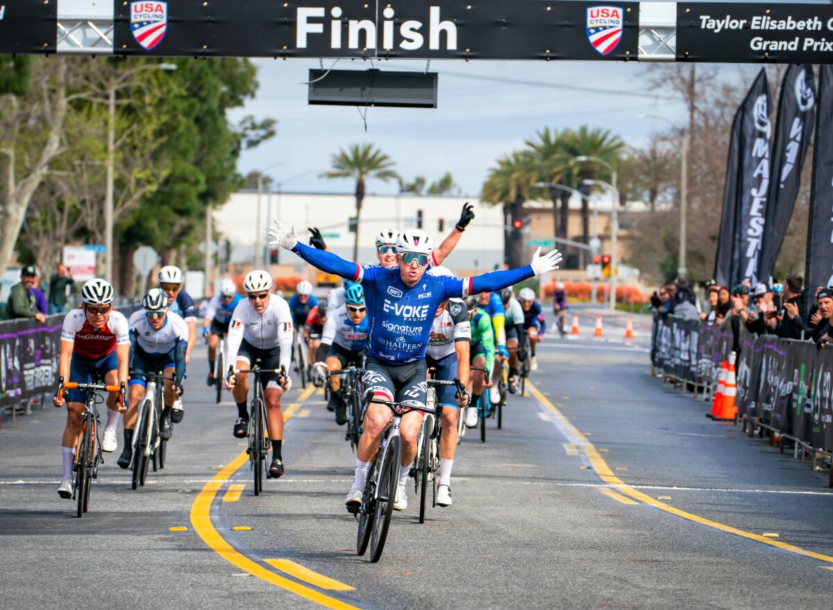 More than 400 cyclists participated Sunday in the Taylor Elizabeth Clifford Memorial Grand Prix in Costa Mesa. 