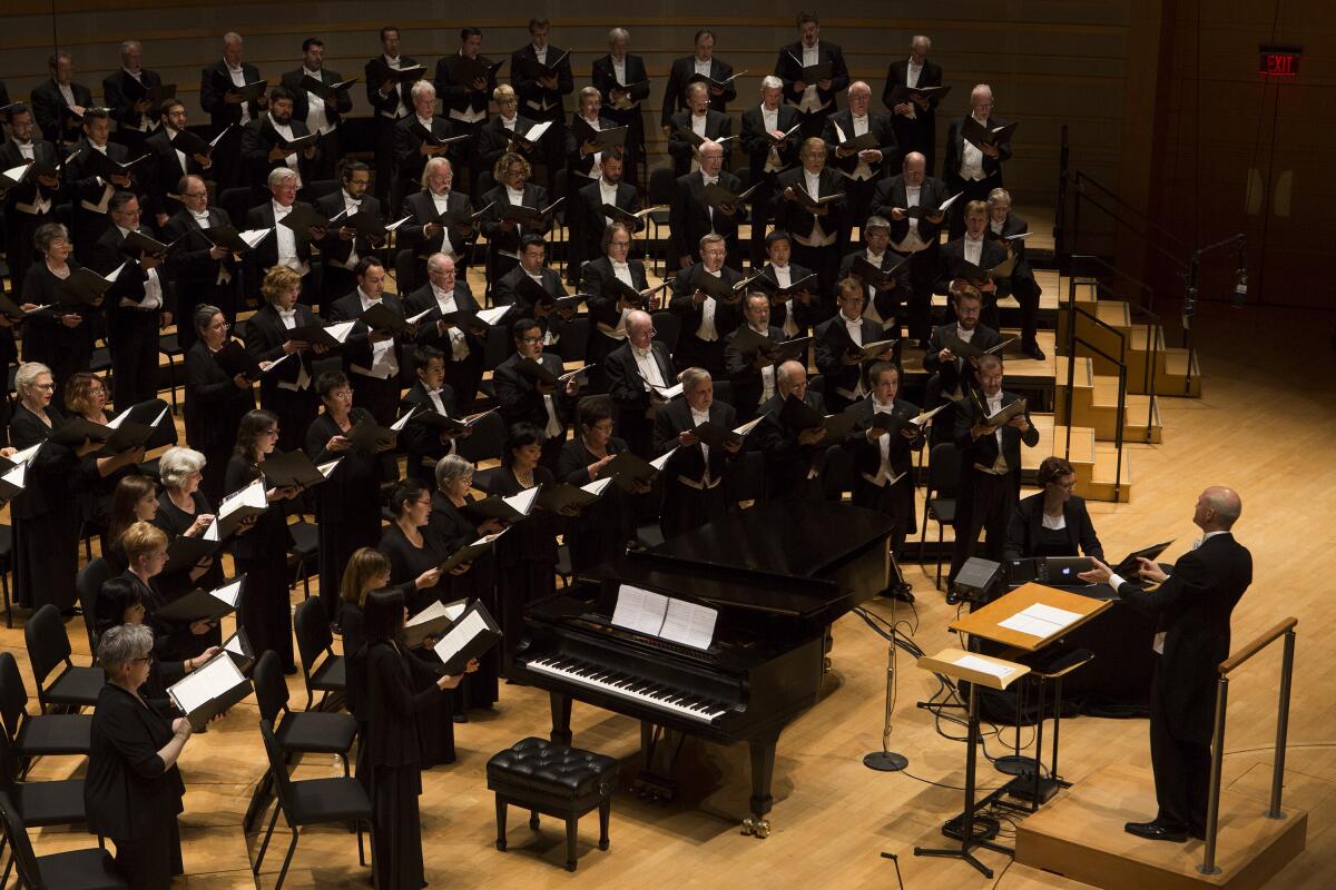 The Pacific Chorale is bringing modern love songs to Fullerton as part of an effort to reach a broader audience.