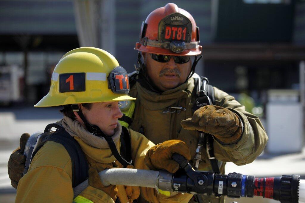 LAFD training