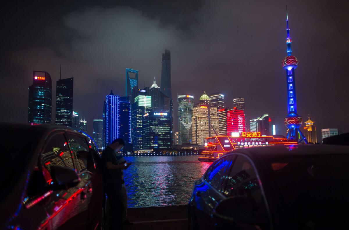 Censors take an important position in helping Chinese production companies interpret the regulations. Above, a photo of Shanghai.